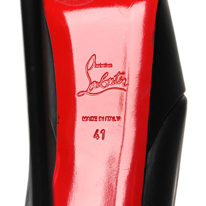Christian Louboutin Calfskin Dolly Alta Booty 160 Ankle Boots 41 Black 6 of 8