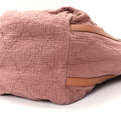 Chanel Canvas Small Double Face Shopping Tote Pink 10 of 10