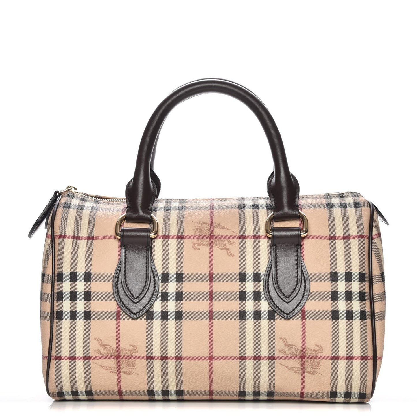 Haymarket Check Small Chester Bowling Bag Chocolate