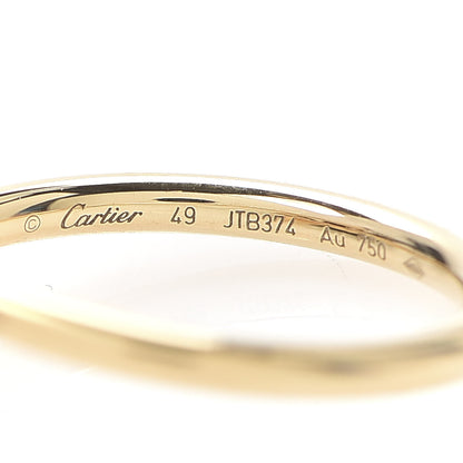 Cartier 18K Yellow Gold Small Juste Un Clou Ring 49 4.75 4 of 5