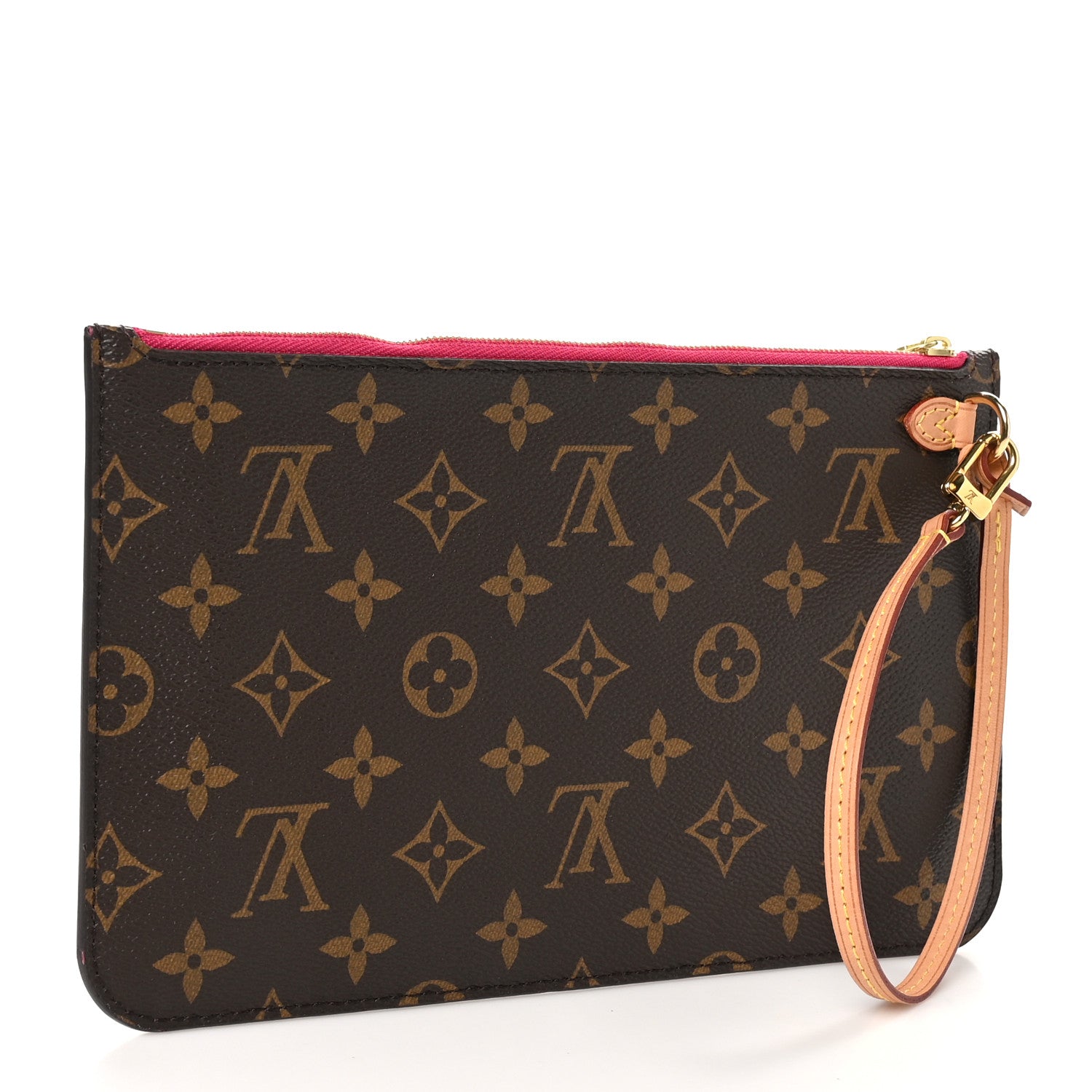 Louis Vuitton Monogram Neverfull MM GM Pochette Pivoine 3 of 7