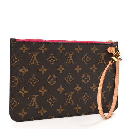 Louis Vuitton Monogram Neverfull MM GM Pochette Pivoine 3 of 7