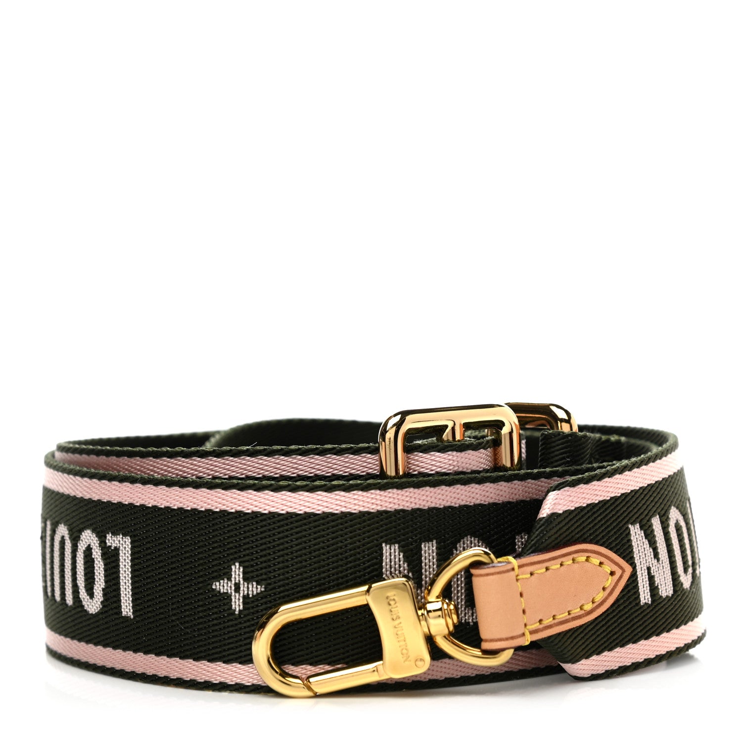 Louis Vuitton Nylon Bandouliere Shoulder Strap Kaki 1 of 5