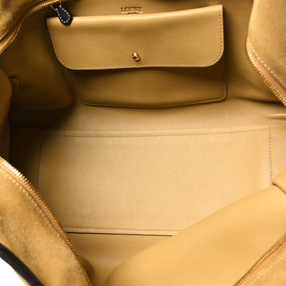 Loewe Suede Calfskin Amazona 36 Gold Brown 5 of 9