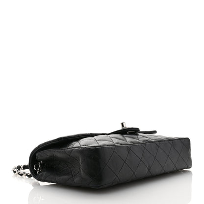 Chanel Lambskin Quilted East West Flap Black 4 of 13