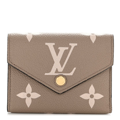Louis Vuitton Empreinte Monogram Giant Victorine Wallet Tourterelle Creme 1 of 7
