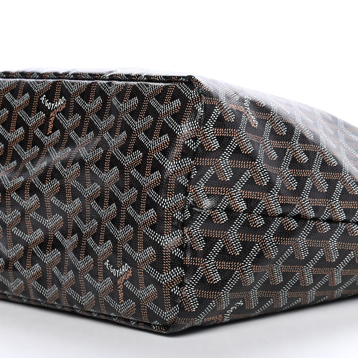 Goyard Goyardine Saint Louis PM Black Gold 10 of 10
