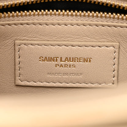 Saint Laurent Canvas Calfskin Classic Monogram Cassandra Beige Cream 6 of 11