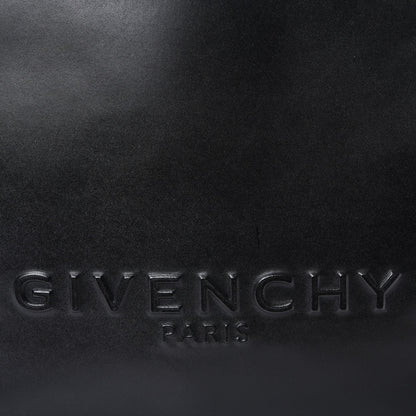 Givenchy Calfskin Logo Debossed Medium Shopper Tote Black 11 of 13
