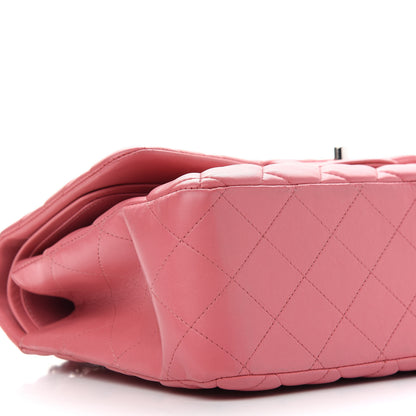 Chanel Lambskin Quilted Jumbo Double Flap Pink 8 of 10