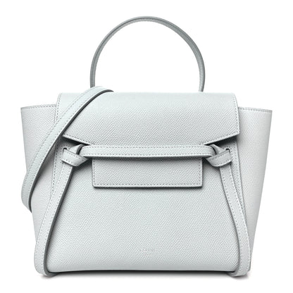 Celine Grained Calfskin Nano Belt Bag Mineral 1 of 10