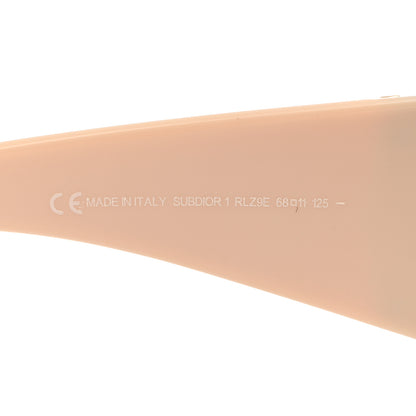 Christian Dior Metal Subdior 1 Sunglasses Gold Beige 5 of 7