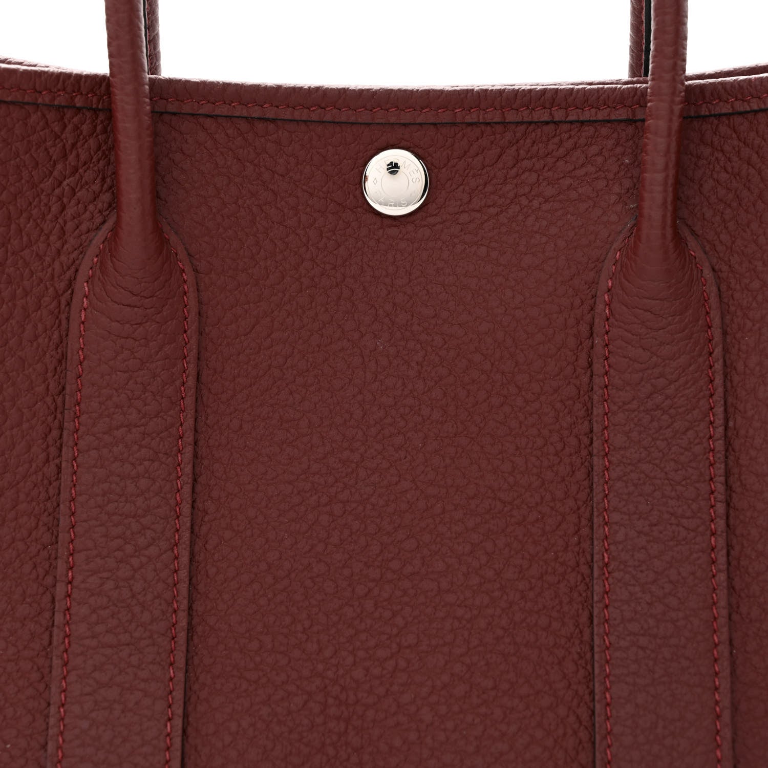 Hermes Vache Country Garden Party 30 TPM Rouge H 8 of 10