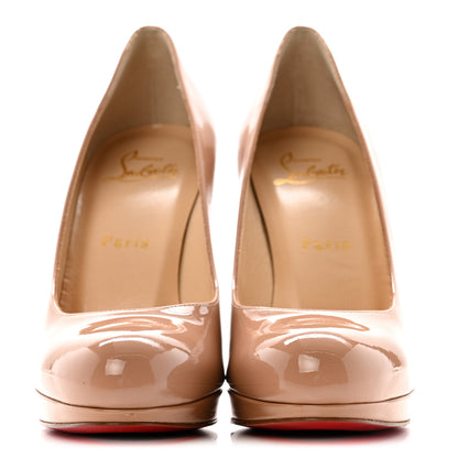 Christian Louboutin Patent New Simple 120 Pumps 36 Nude 3 of 10