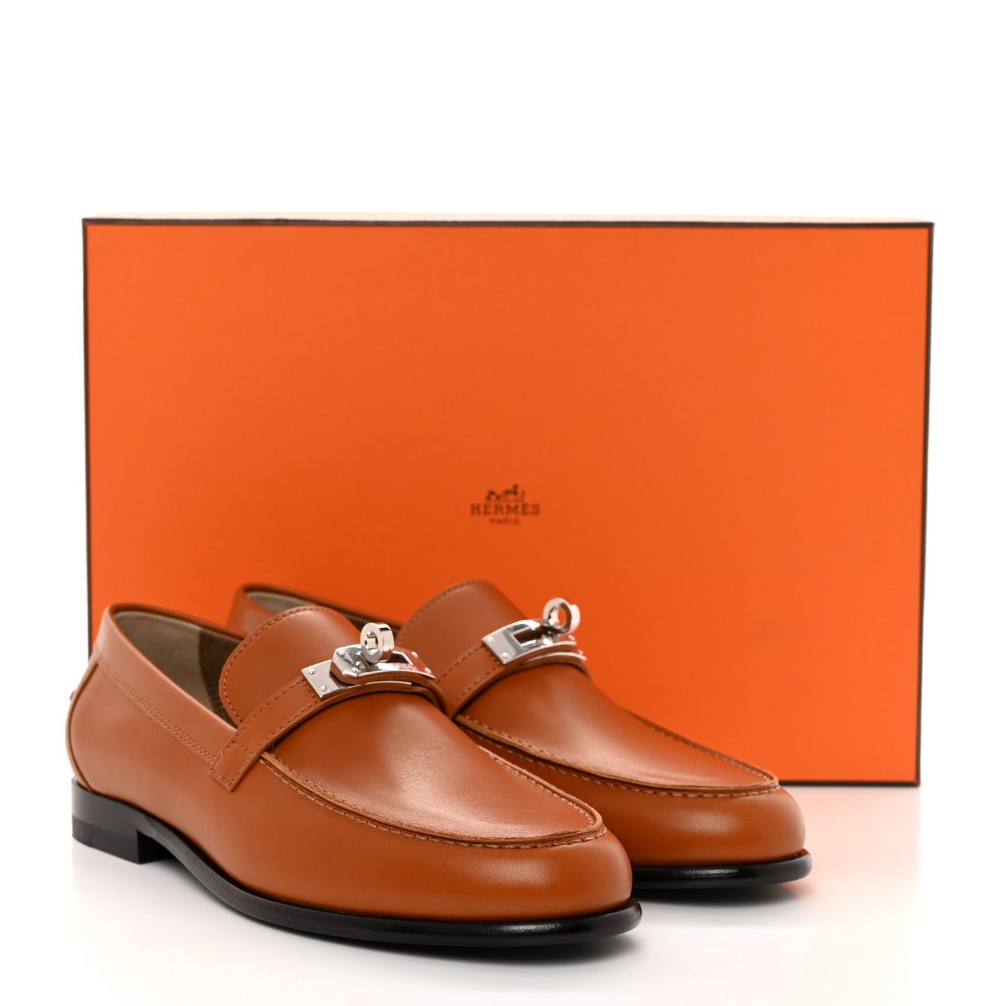 Calfskin Womens Destin Loafer 36 Naturel