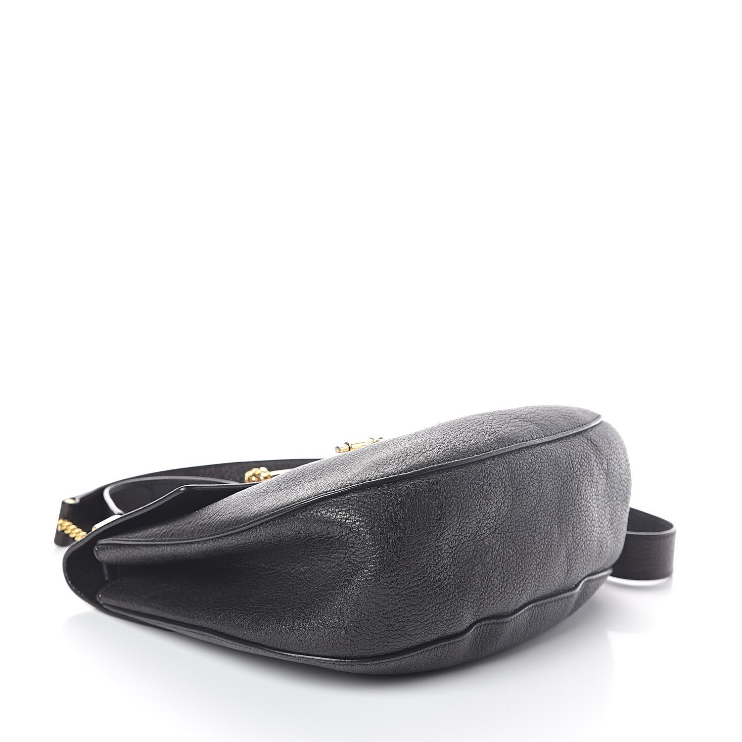 Chloe Grained Lambskin Large Drew Shoulder Bag Black 4 of 9