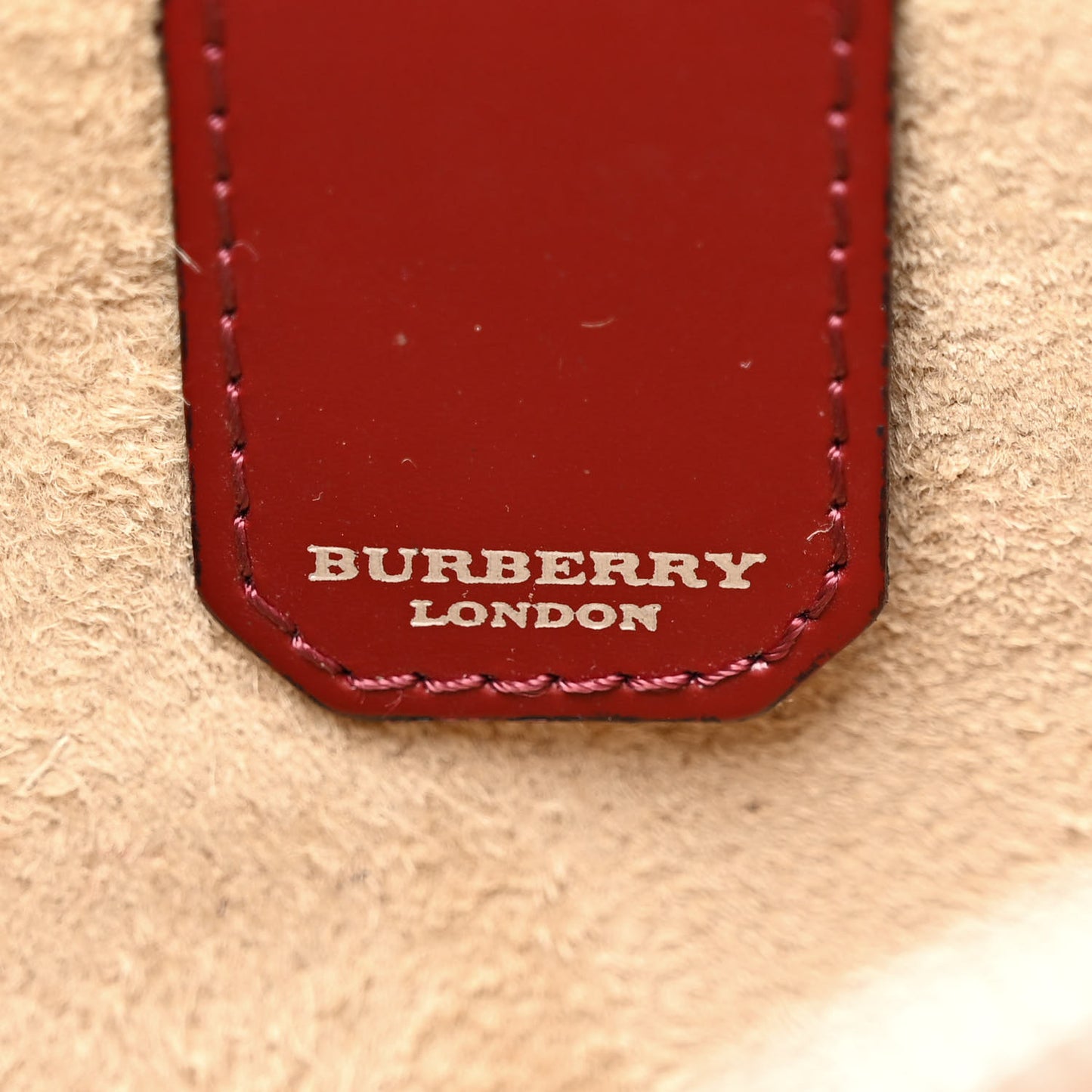 Haymarket Check Small Crossbody Clutch Bag Red