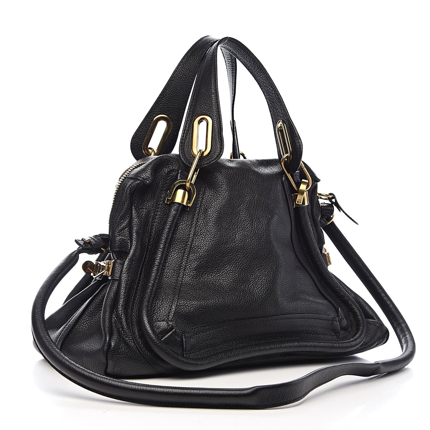 Chloe Calfskin Medium Paraty Black 3 of 15