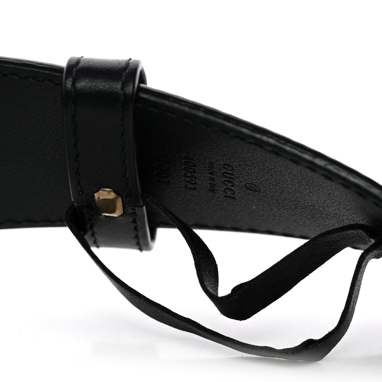 Calfskin Double G 30mm Belt 70 28 Black