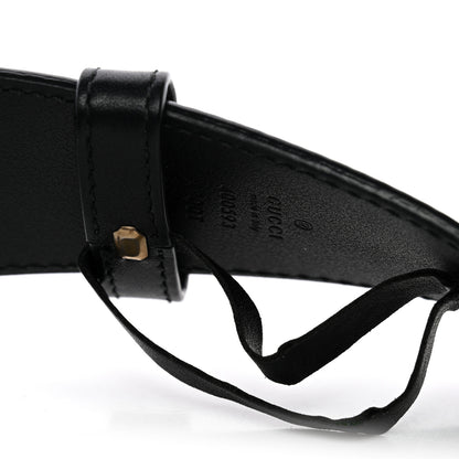 Gucci Calfskin Double G 30mm Belt 70 28 Black 6 of 6