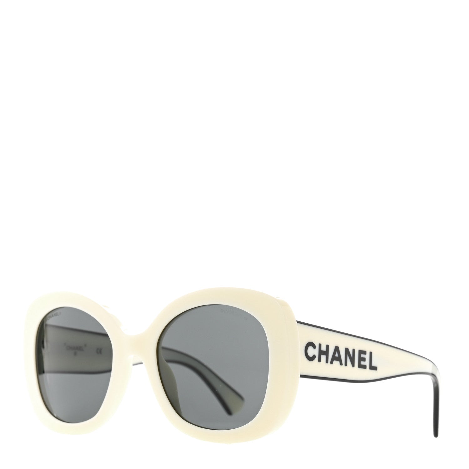 Chanel Acetate Sunglasses 71414A White 1 of 7