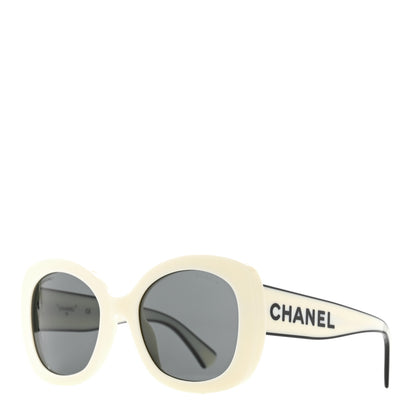 Chanel Acetate Sunglasses 71414A White 1 of 7
