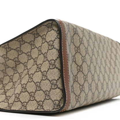 Gucci GG Supreme Monogram Medium Padlock Tote Beige Cuir 9 of 10