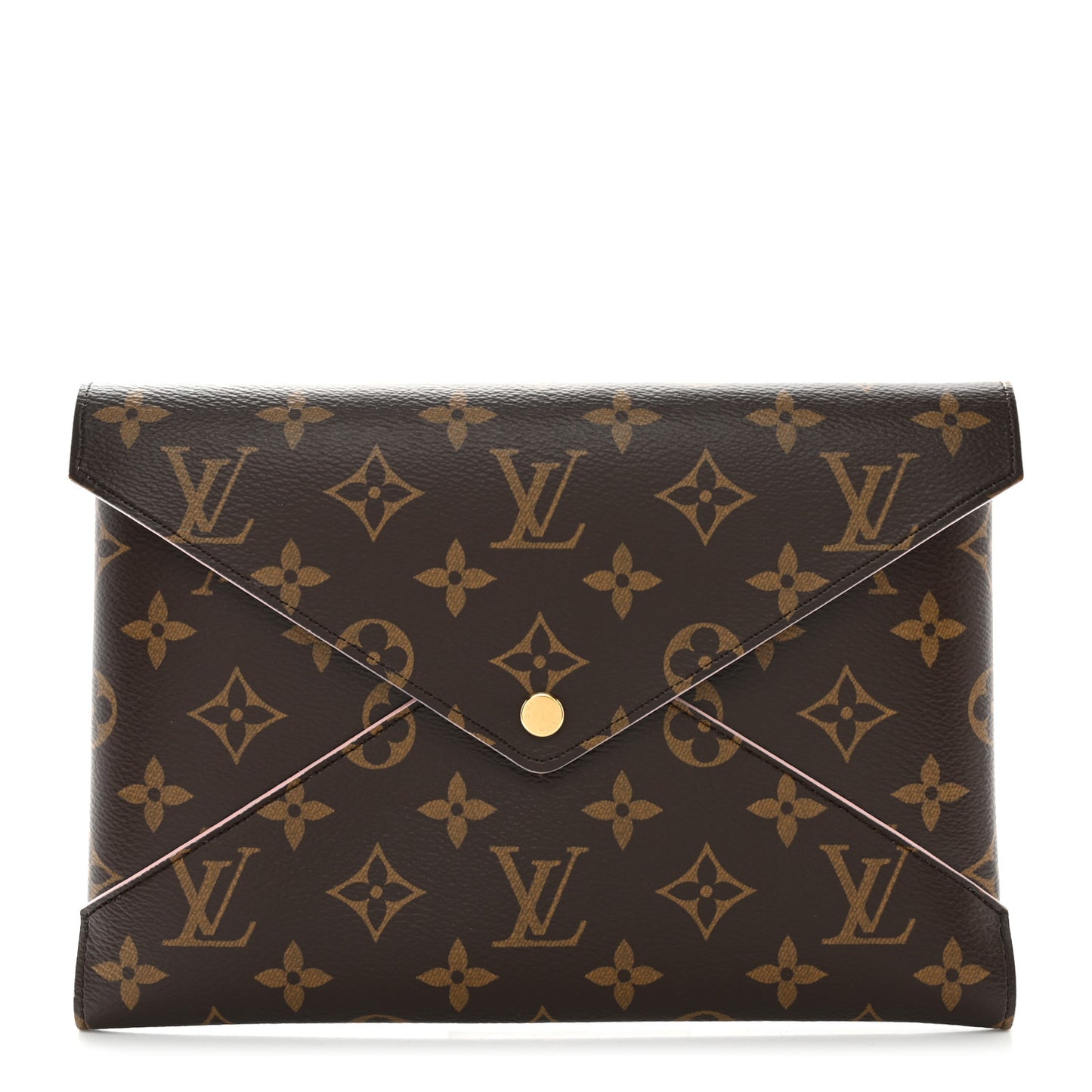 Monogram Large Kirigami Pochette Insert Rose Ballerine