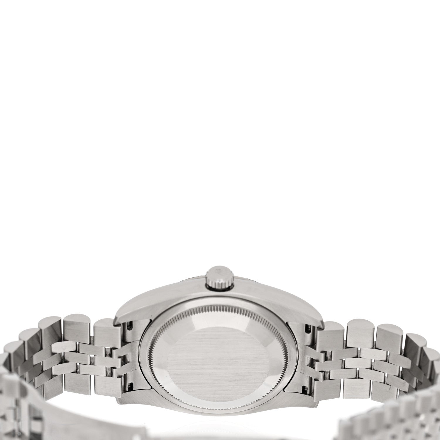 Rolex Stainless Steel 18K White Gold Diamond 36mm Oyster Perpetual Datejust Watch Bronze Waves 116234 3 of 4