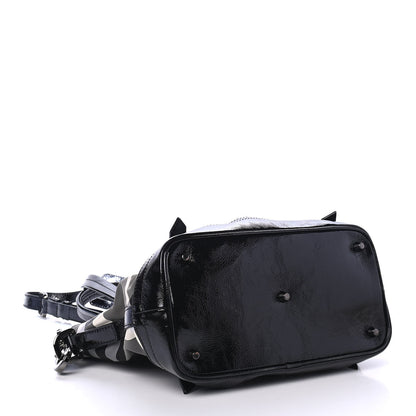 Burberry Nylon Beat Check Shoulder Bag Black 3 of 4