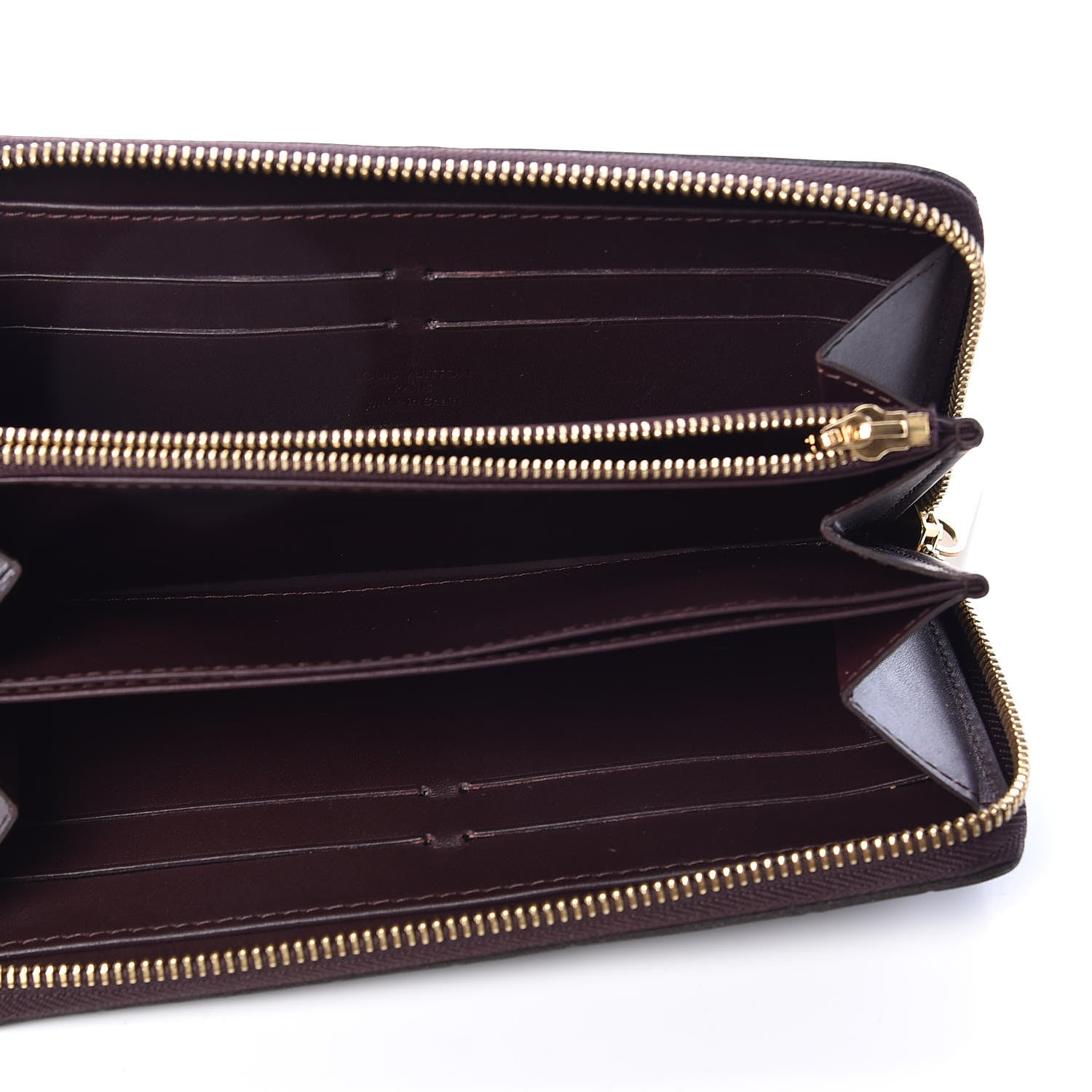 Louis Vuitton Vernis Zippy Wallet Amarante 7 of 11
