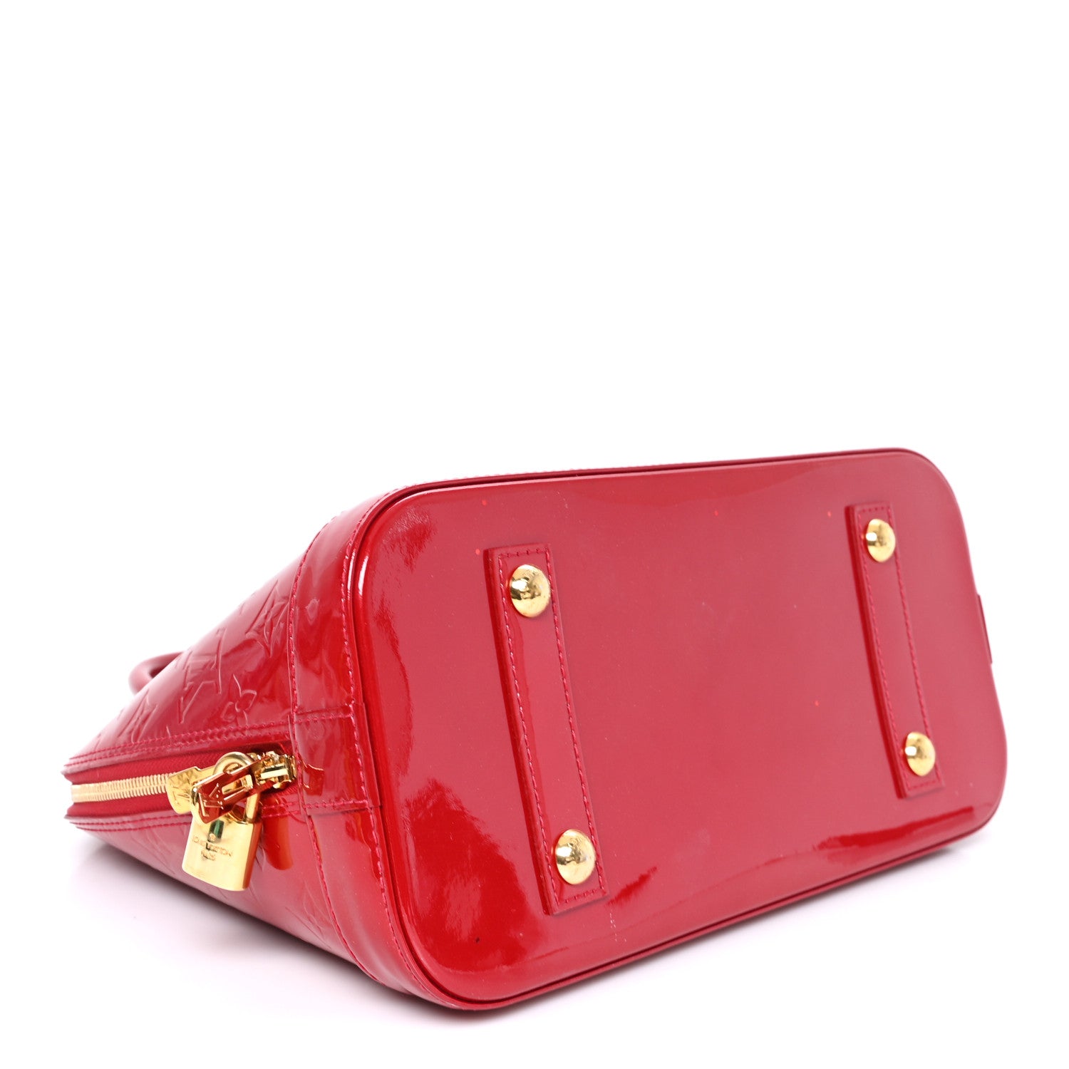 Louis Vuitton Vernis Alma PM Cherry 4 of 10