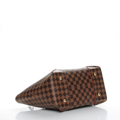Louis Vuitton Damier Ebene Caissa Tote MM Cherry 4 of 8