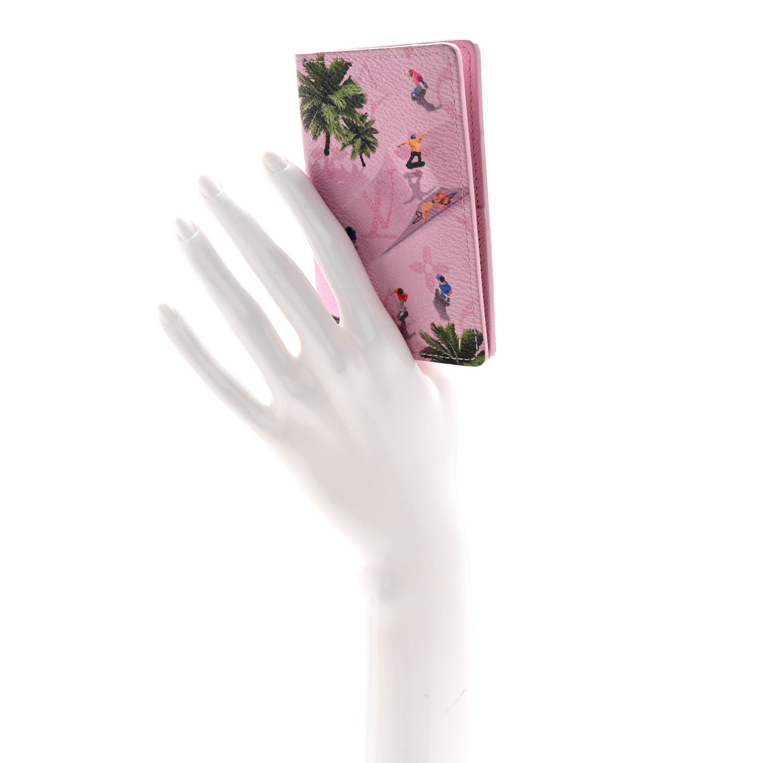 Louis Vuitton Monogram Sports Pocket Organizer Skateboard Pink 2 of 7