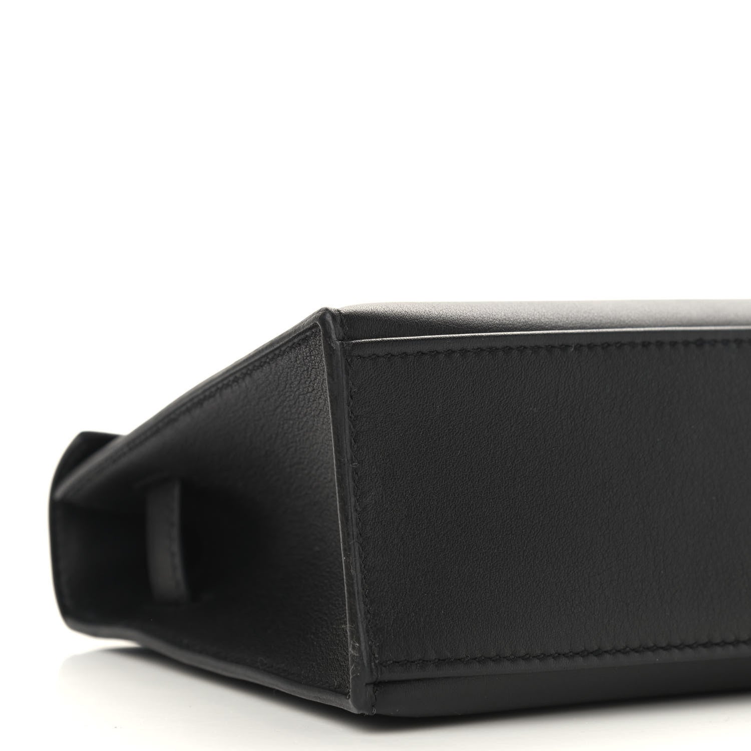 Hermes Swift Kelly Pochette Clutch Black 8 of 9