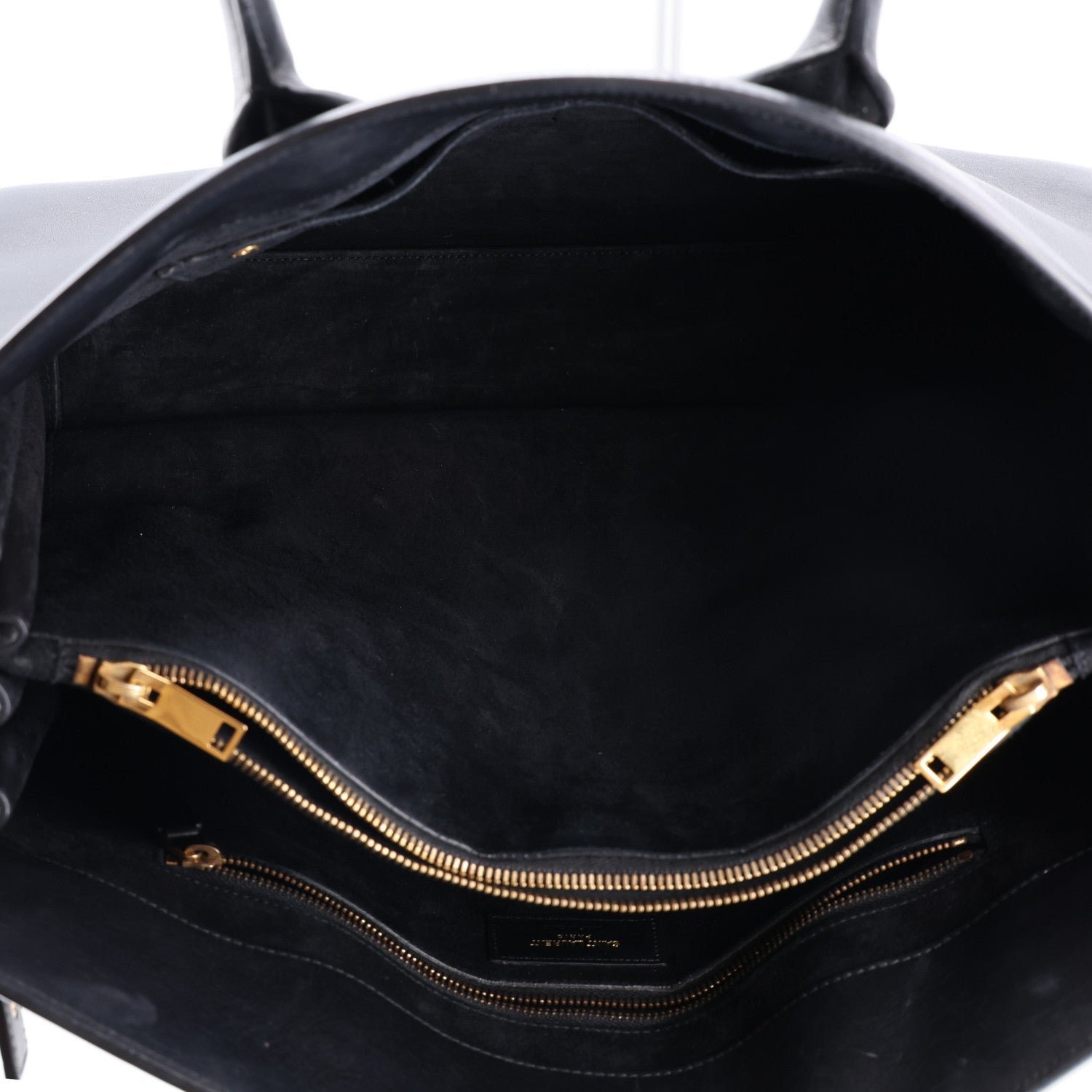 Saint Laurent Calfskin Large Sac de Jour Carryall Black 5 of 10