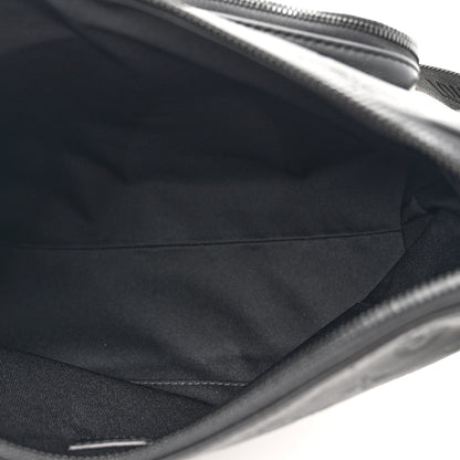 Louis Vuitton Calfskin Monogram Shadow Hobo Cargo Black 5 of 9