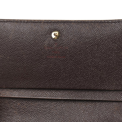 Louis Vuitton Damier Ebene Porte-Monnaie Billets Tresor Wallet 6 of 11