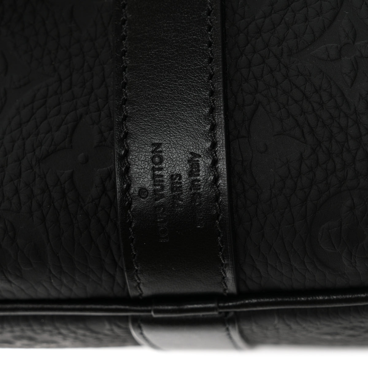 Taurillon Monogram Keepall Bandouliere 50 Black