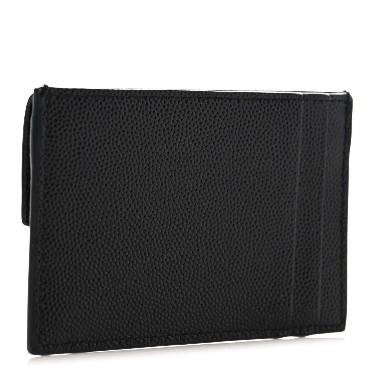 Grain De Poudre Uptown Monogram Card Case Black