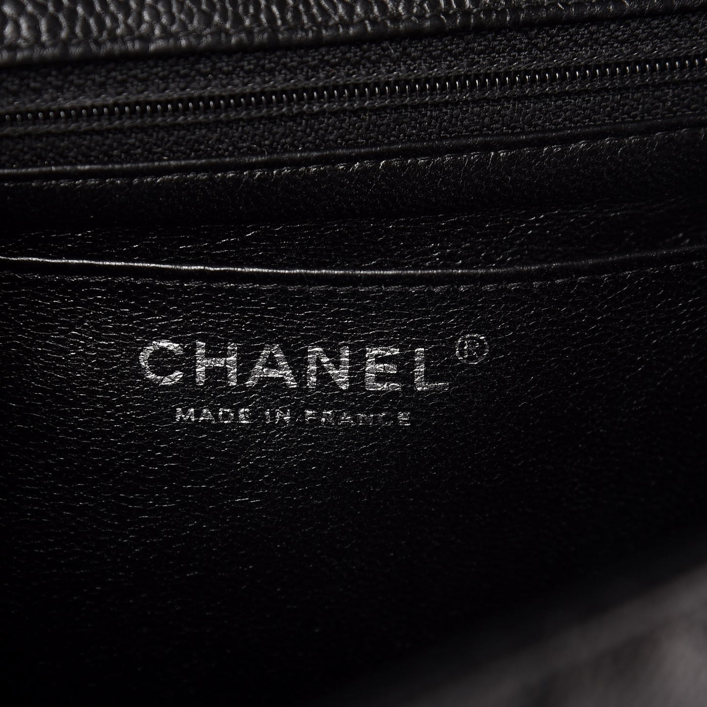 Caviar Quilted Jumbo Single Flap Black