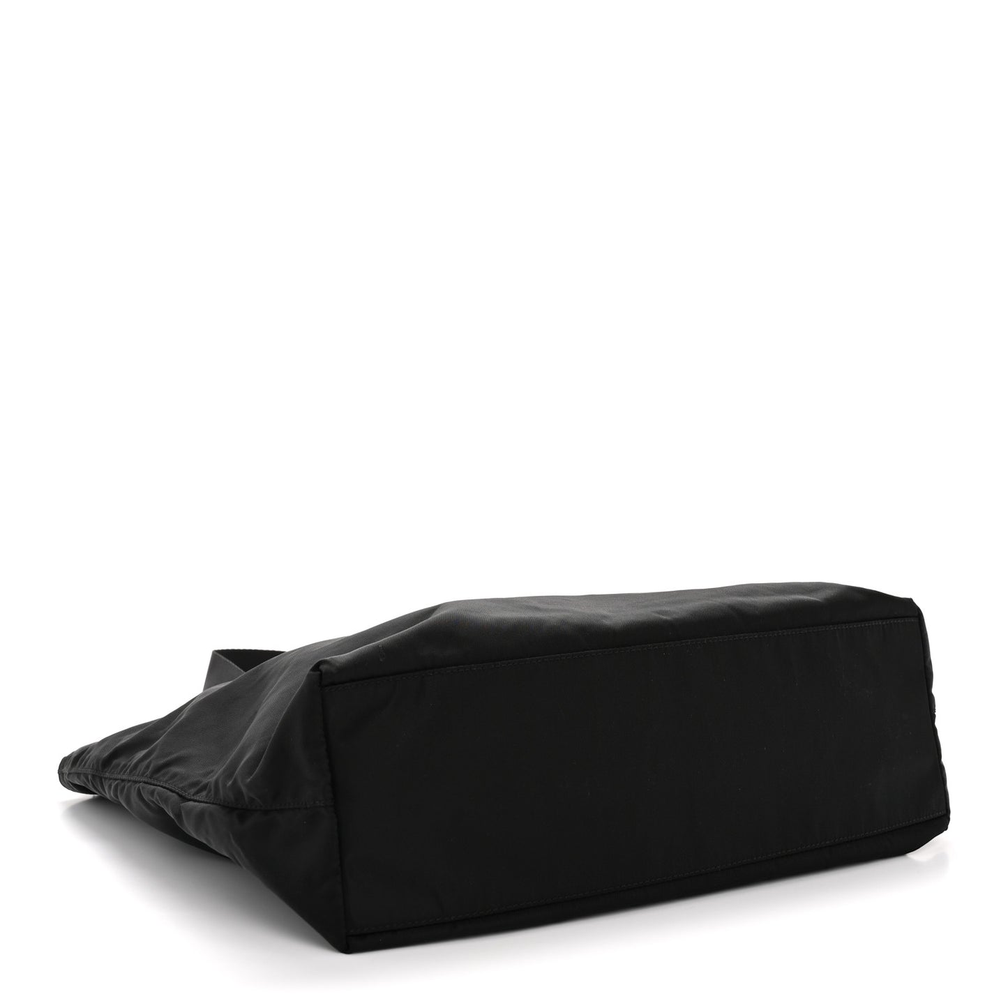 Tessuto Nylon Shopping Tote Black