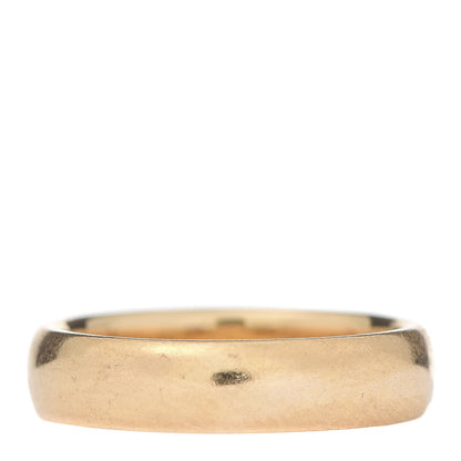 Tiffany 18K Yellow Gold 4.5mm Classic Wedding Band Ring 50 5.5 3 of 5