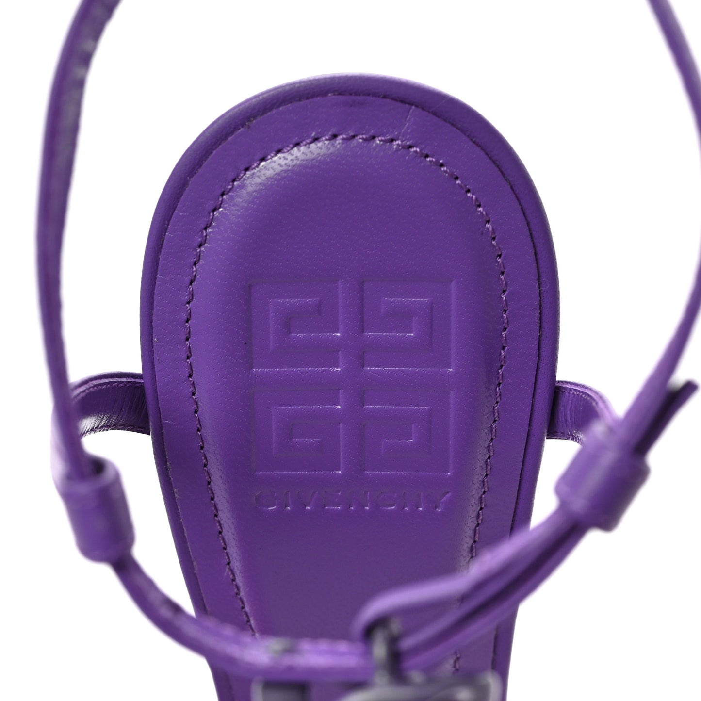 Smooth Nappa Monochrome G Cube 85mm Sandals 39 Ultraviolet