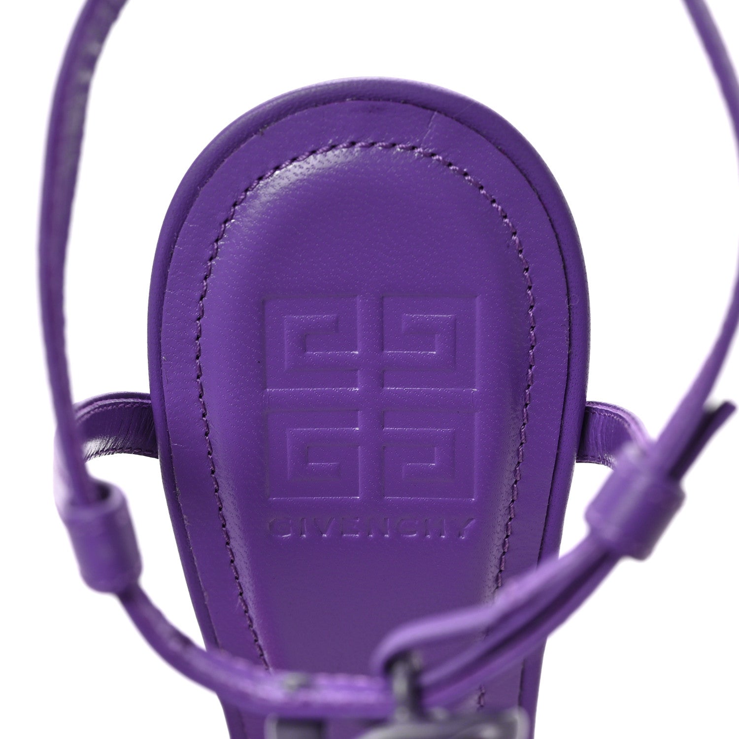 Givenchy Smooth Nappa Monochrome G Cube 85mm Sandals 39 Ultraviolet 7 of 8