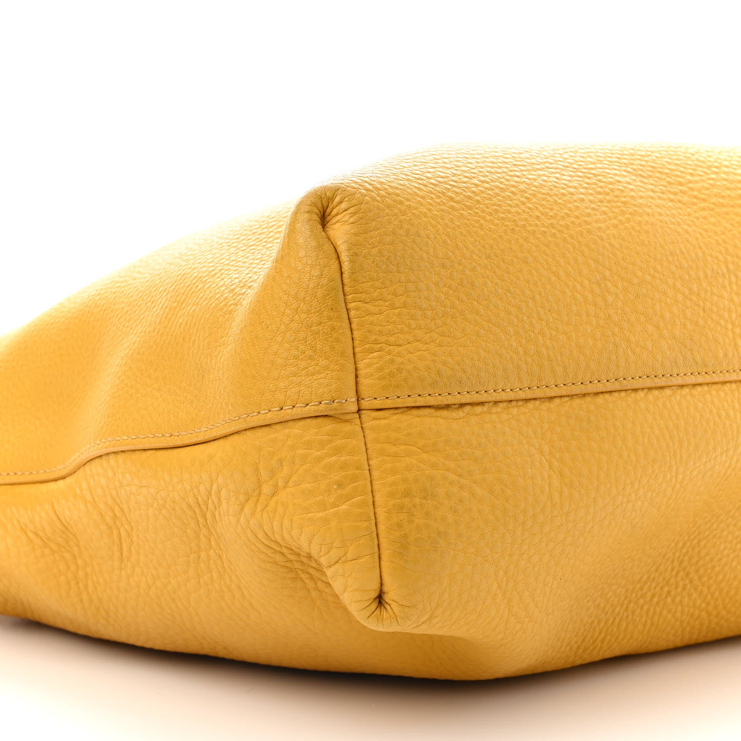 Prada Vitello Daino Shopping Tote Mimosa 10 of 12