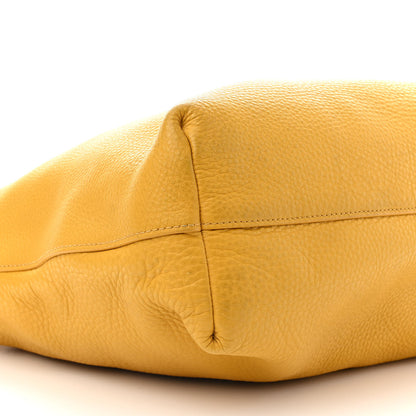 Prada Vitello Daino Shopping Tote Mimosa 10 of 12
