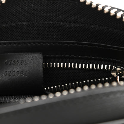 Gucci Soft GG Supreme Monogram Web Belt Bag Black Grey 7 of 9