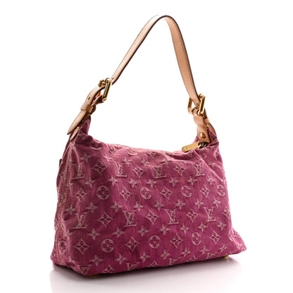 Louis Vuitton Denim Baggy PM Fuchsia 3 of 12