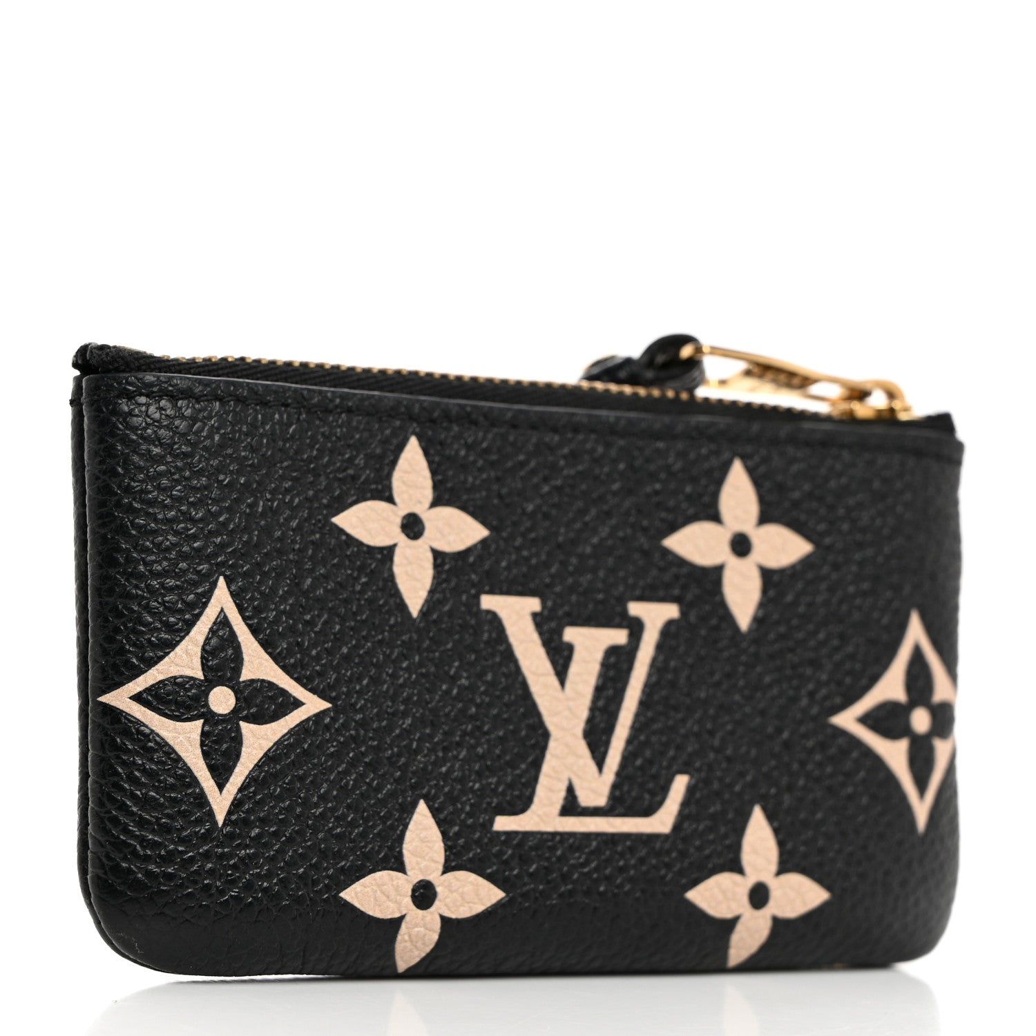 Louis Vuitton Empreinte Monogram Giant Key Pouch Black Beige 3 of 6